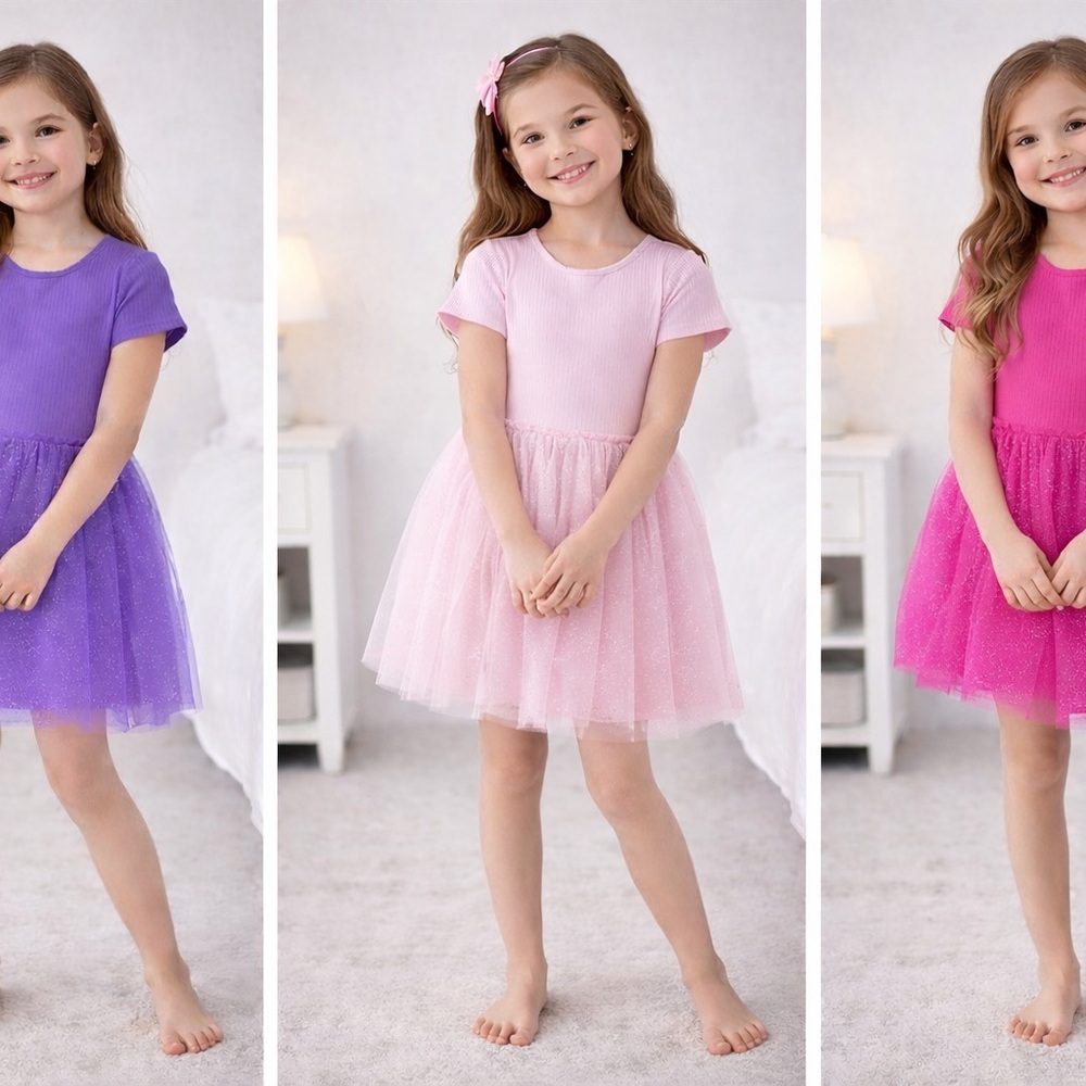Wonder Nation Pink Tulle Dress